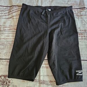 Speedo Endurance+ Jammer Swim Shorts Black Size 28 Men’s